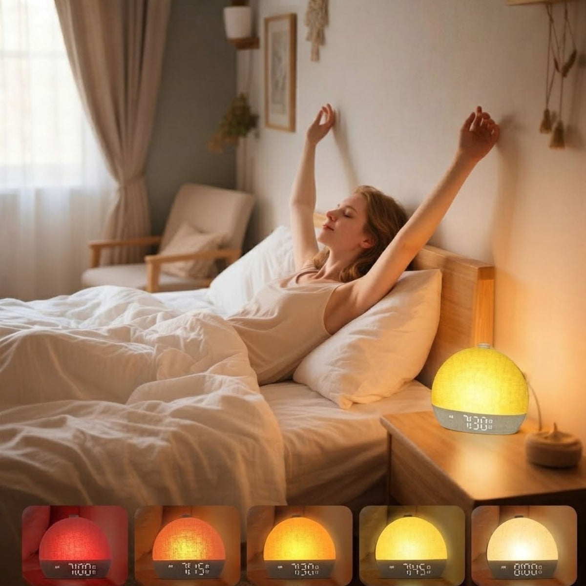 Veilleuse soleil pour chambre d'enfant
