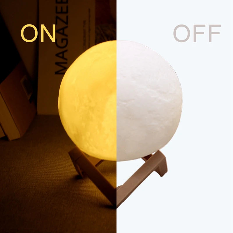 Veilleuse lune – détail