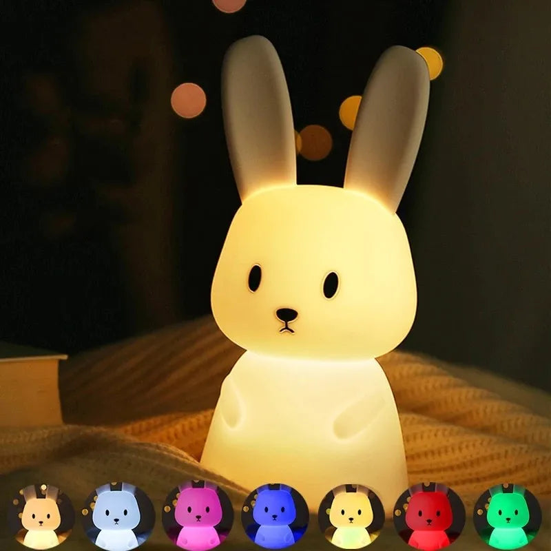 Veilleuse lapin – détail