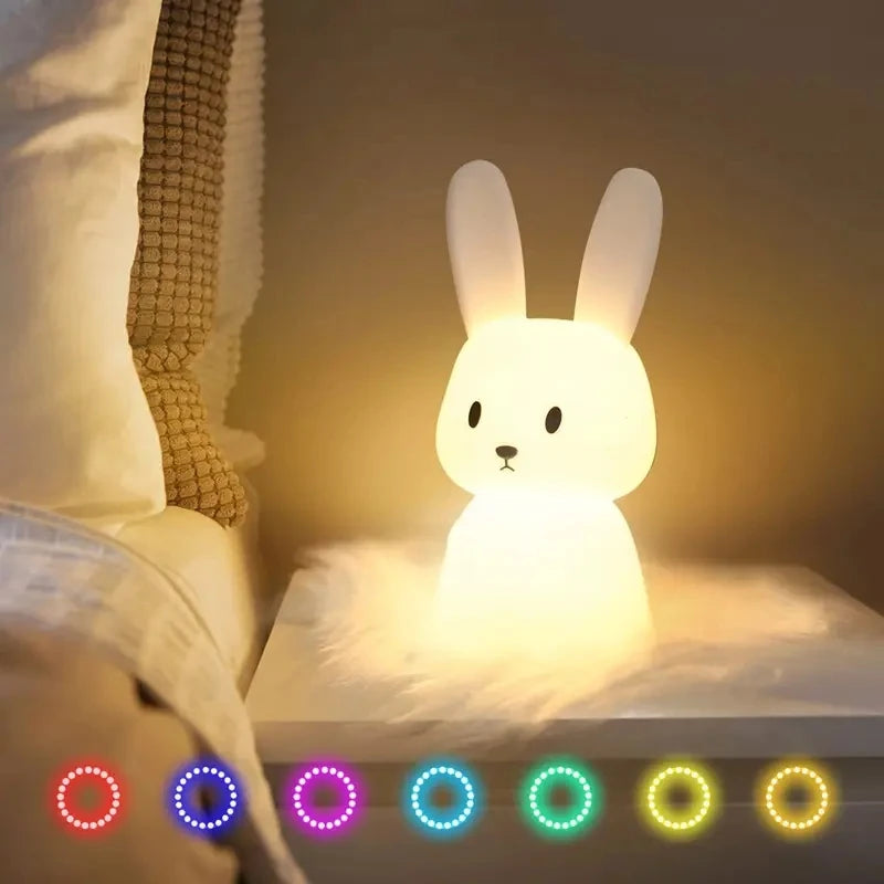 Veilleuse lapin – vue d'ensemble