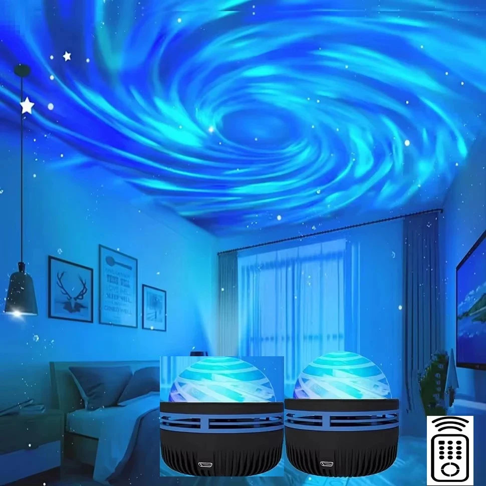Veilleuse projecteur galaxie – idée cadeau enfant